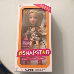 YULU Snapstar ASPEN DOLL w/ACCESSORIES 10" Age 5+ ~ New in Box